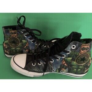 Converse Chuck Taylor All Star High x DC Comics Green Arrow Men's Size 7 Wm 9 US